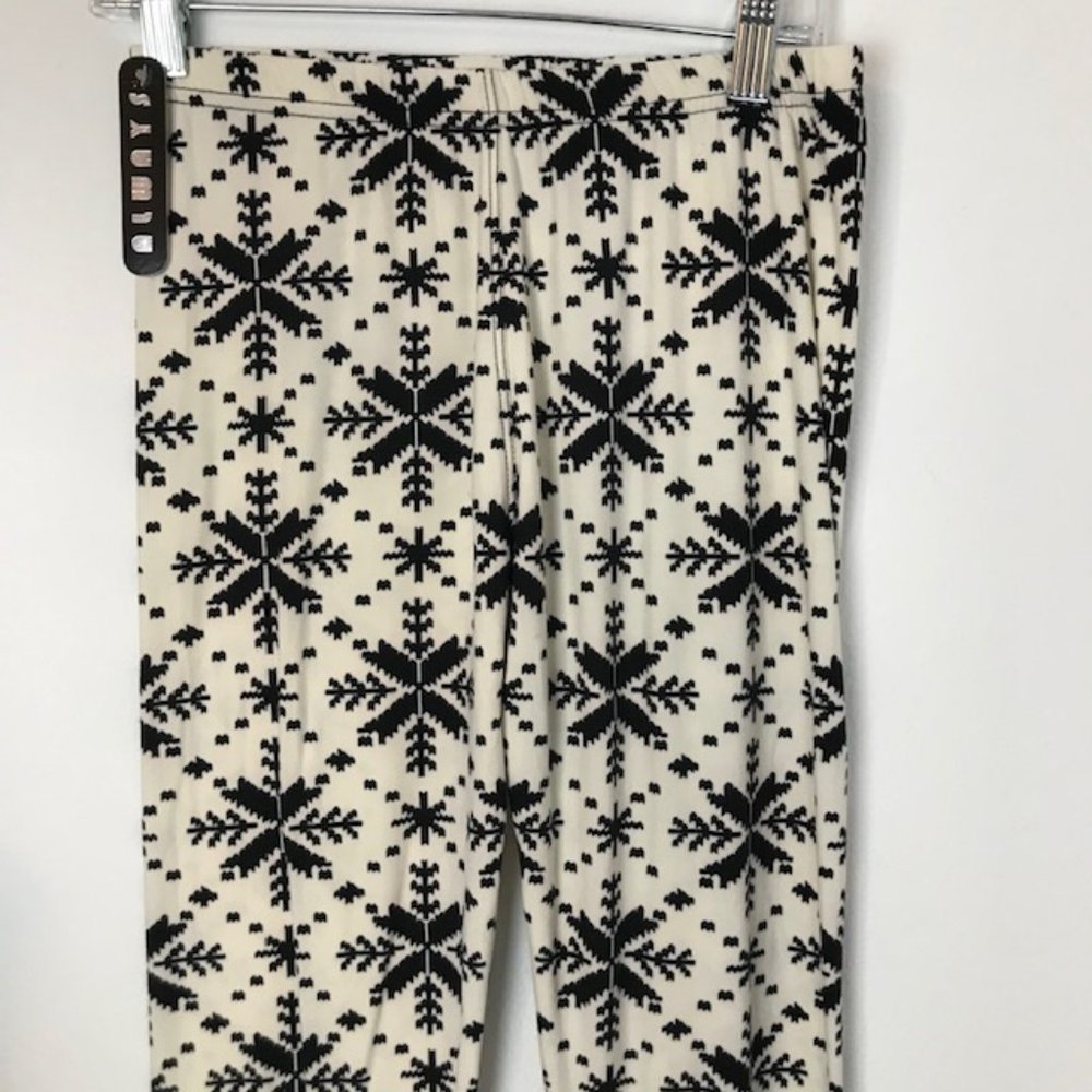 Always Super Soft Snowflake Print Leggings - image 3